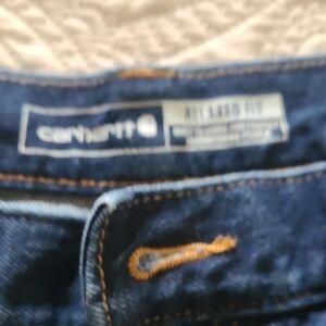 2 Pair of Carhartt Relaxed Fit BlueJeans